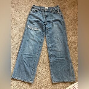PACSUN Women’s Lowrise Casey Baggy Blue Jeans